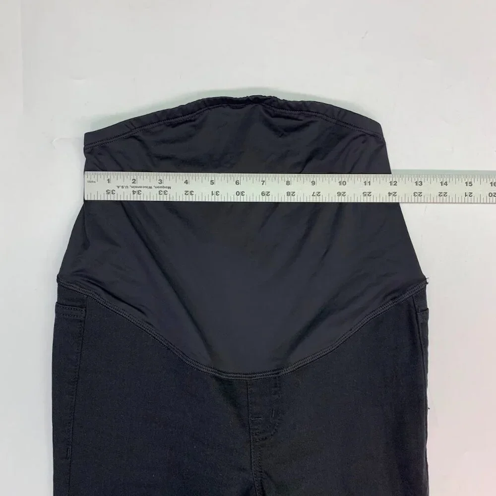 Madewell Women's Maternity Over-the-Belly Skinny Jeans in Lunar‎ Wash Size 25 - Picture 12 of 15